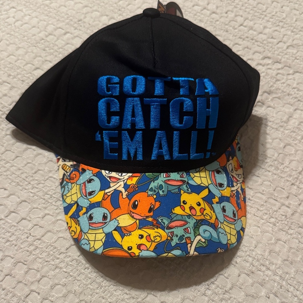 Pokemon Black and Blue Kids Hat